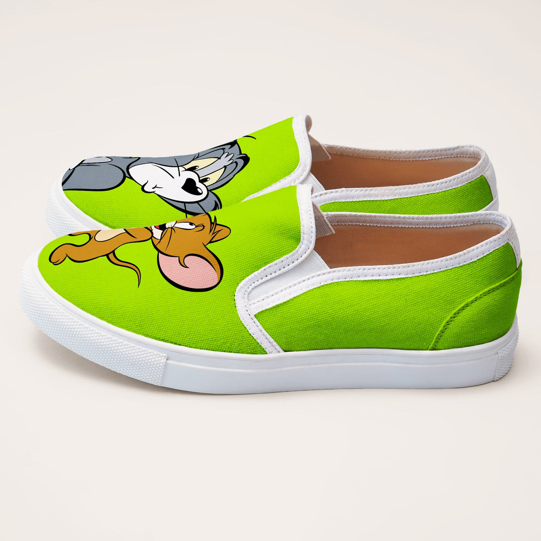 Tom & Jerry Slipons - The Quirky Naari