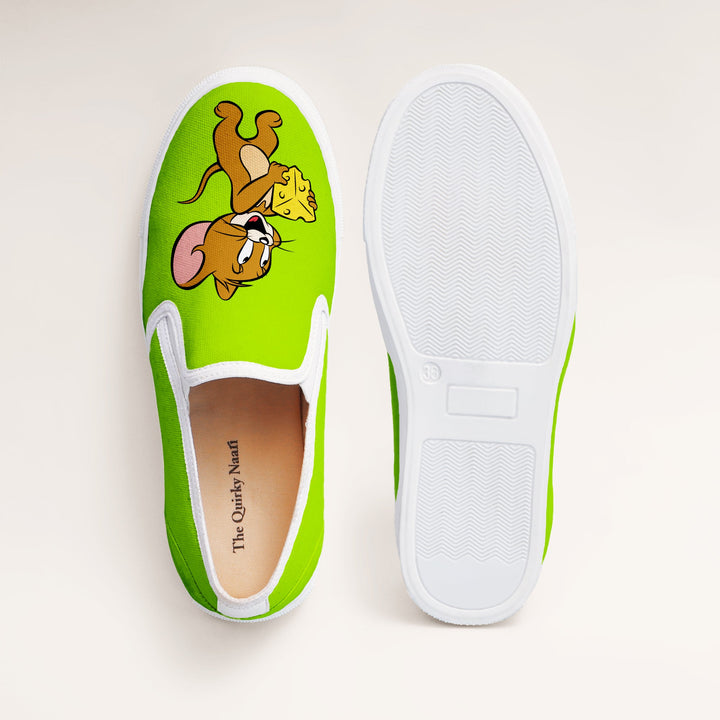 Tom & Jerry Slipons - The Quirky Naari