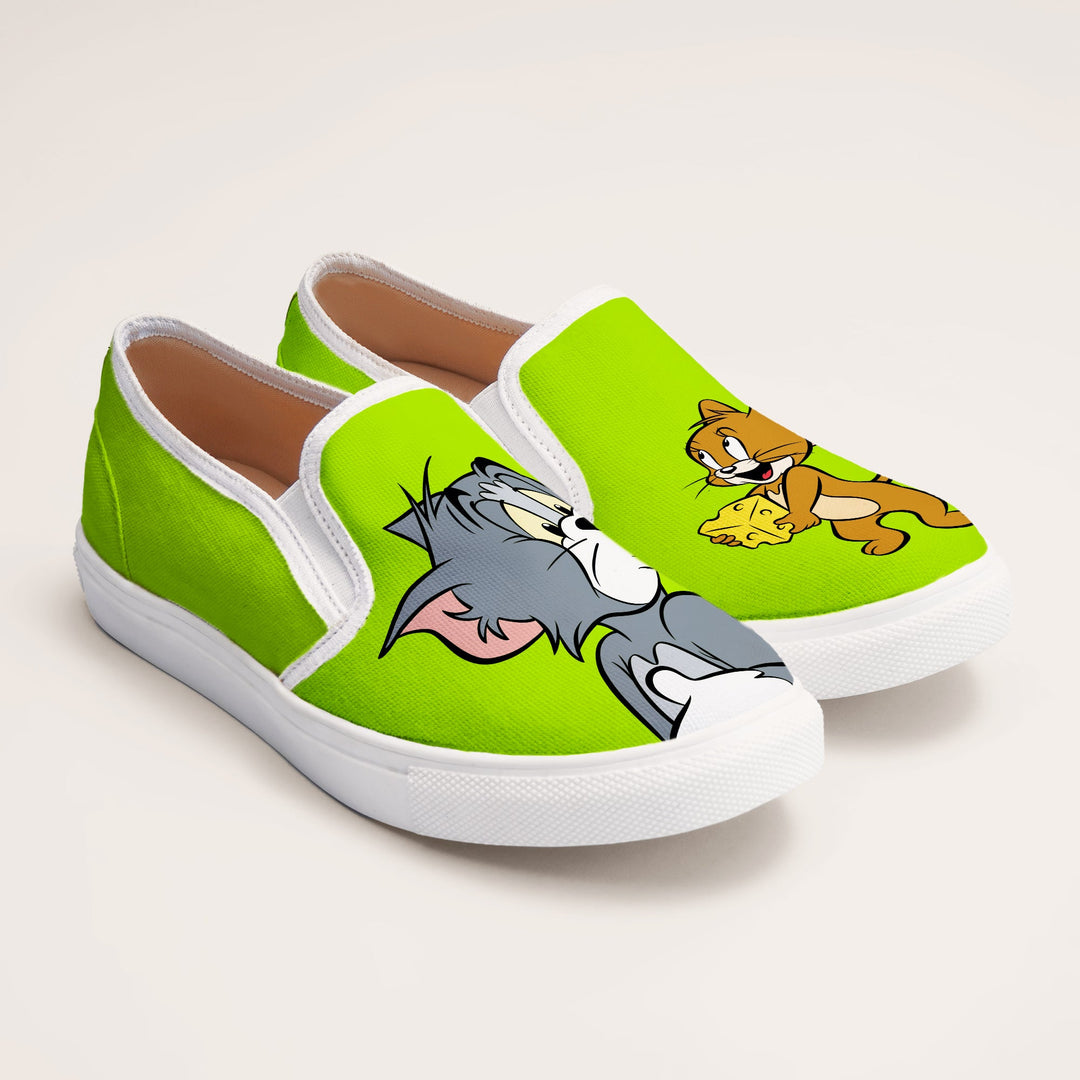 Tom & Jerry Slipons - The Quirky Naari