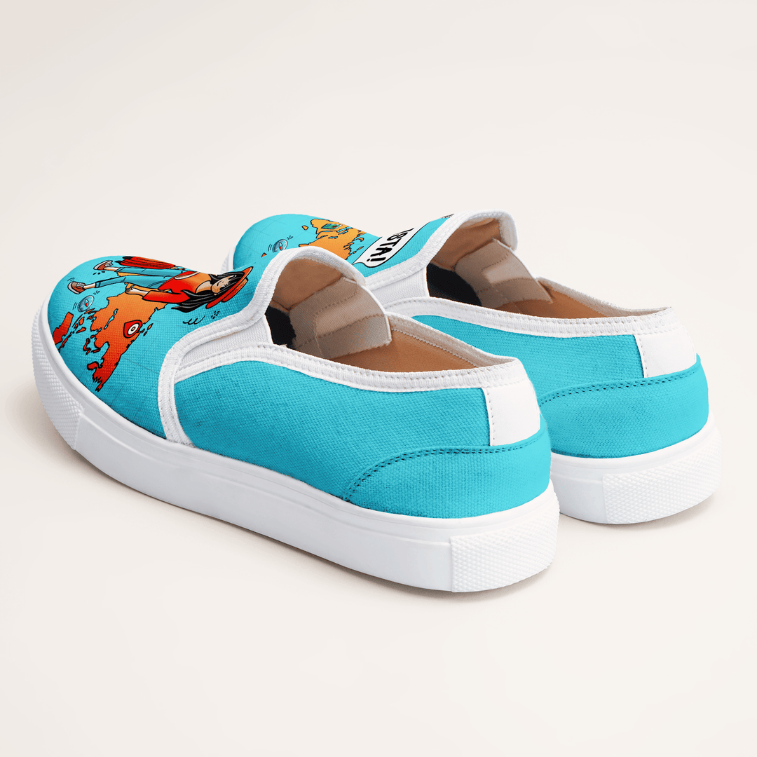 Travelista Slipons - The Quirky Naari