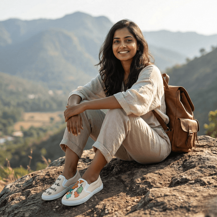 Traveller Soul Slipons - The Quirky Naari