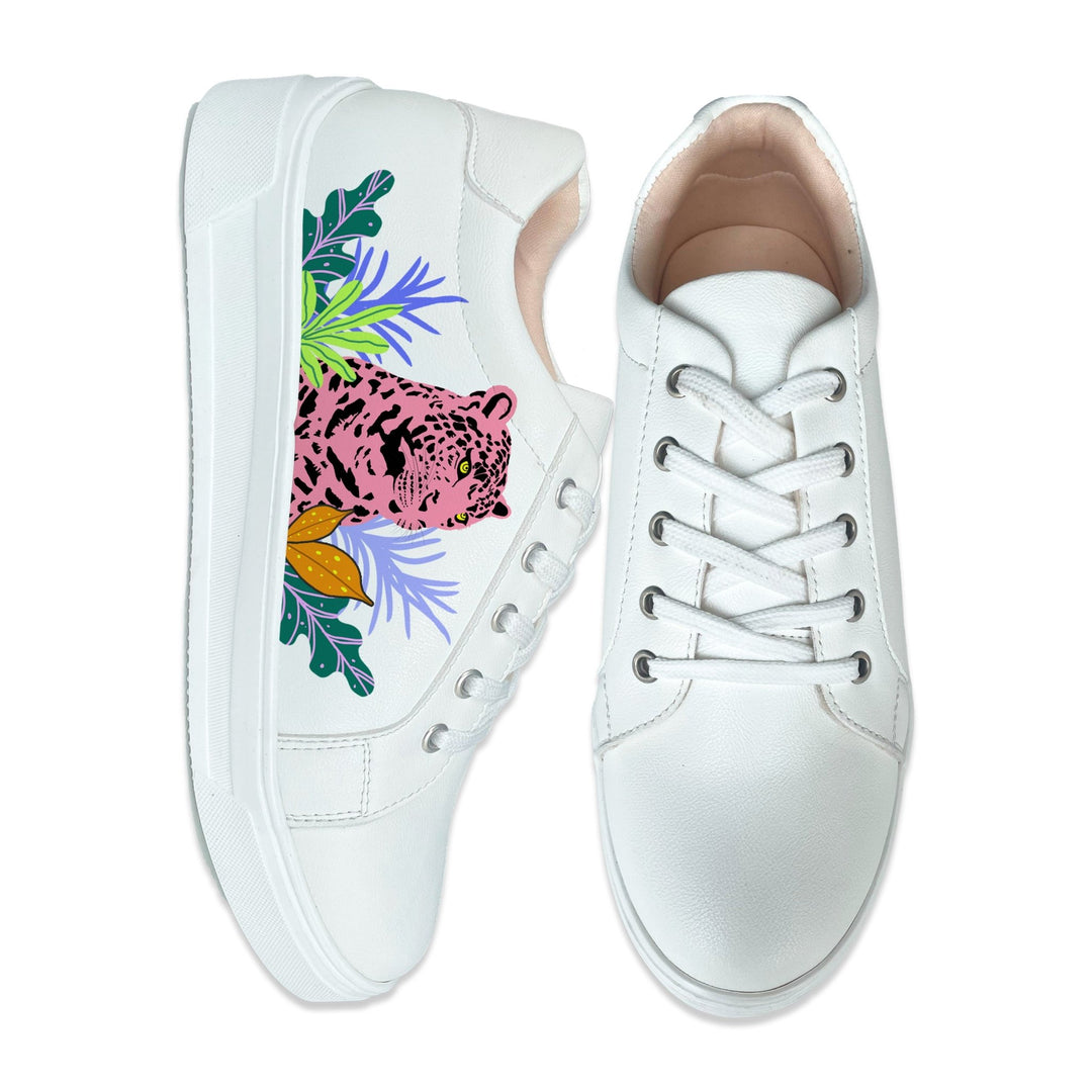 Tropical Tiger Sneakers - The Quirky Naari