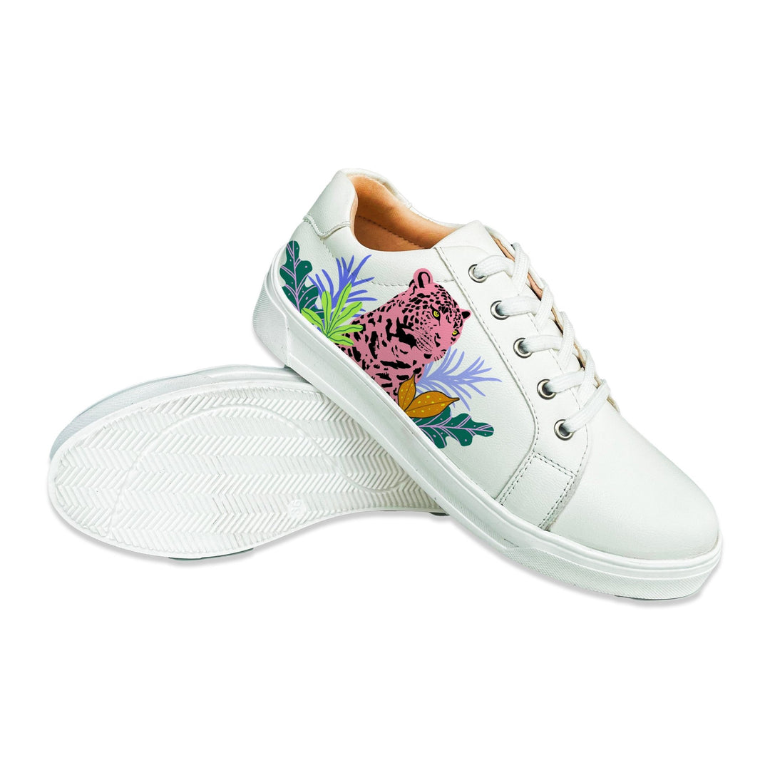 Tropical Tiger Sneakers - The Quirky Naari