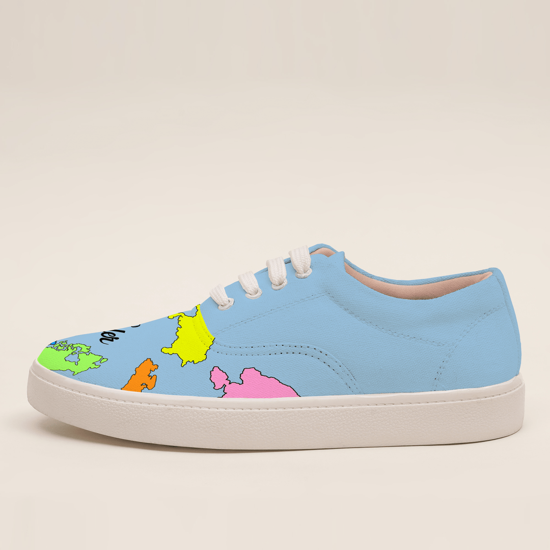 Wanderlust Sneakers - The Quirky Naari