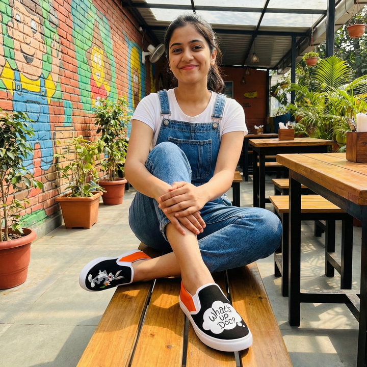 What’s up Doc: Looney Tunes Slipons - The Quirky Naari