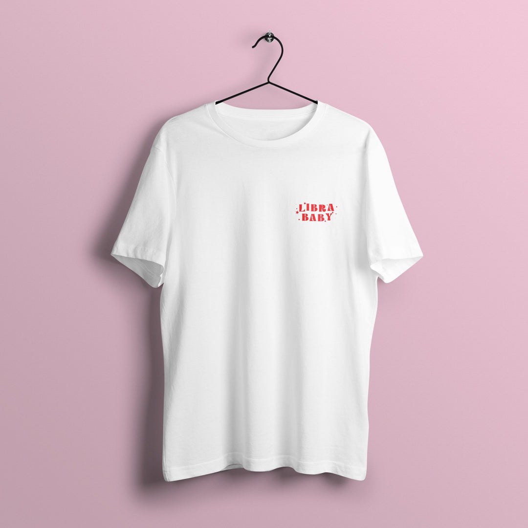 Zodiac T-shirt - Libra - The Quirky Naari