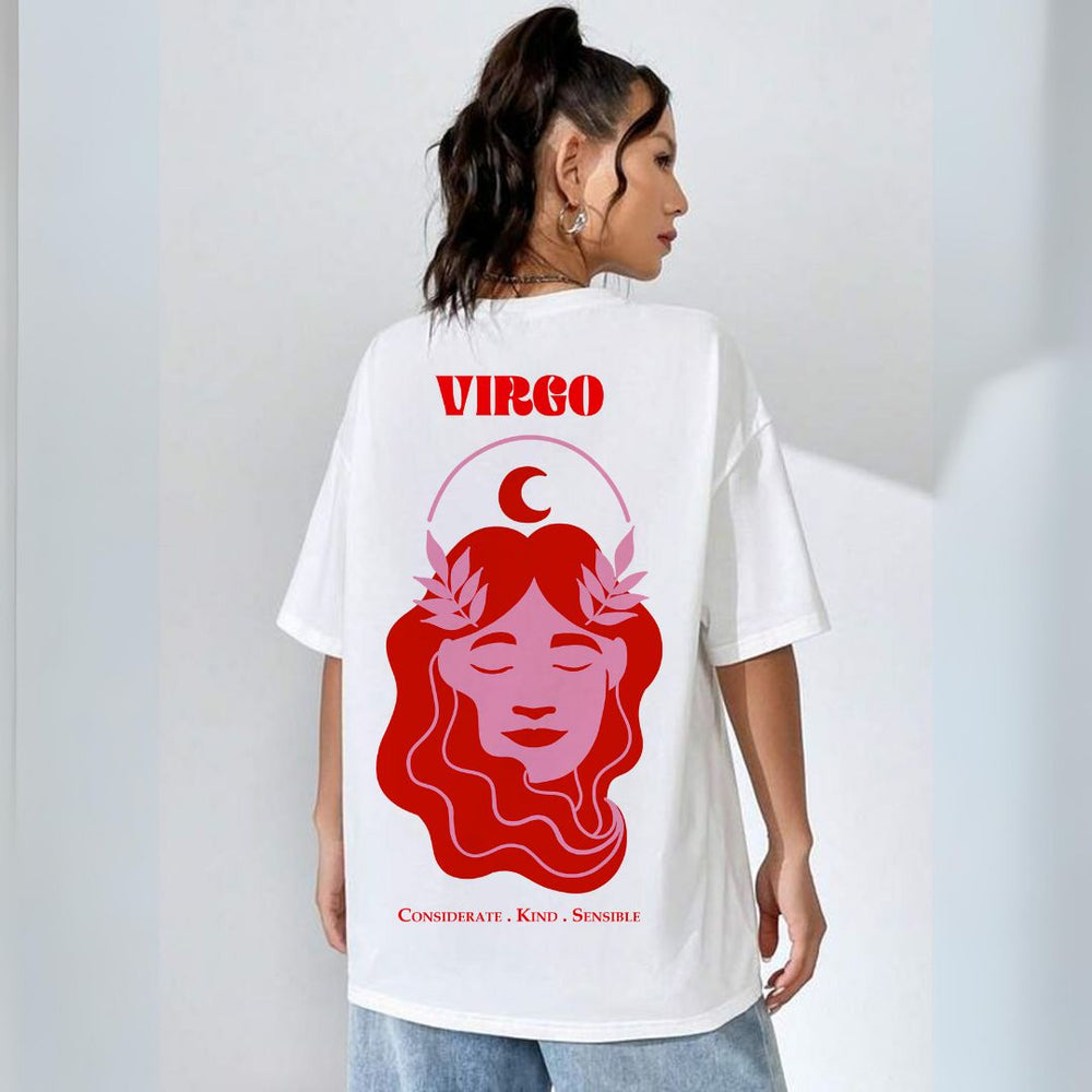 Zodiac T-shirt - Virgo - The Quirky Naari