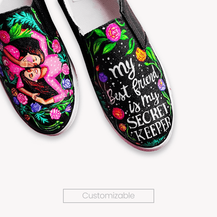 Best Friend Forever Slipon - The Quirky Naari