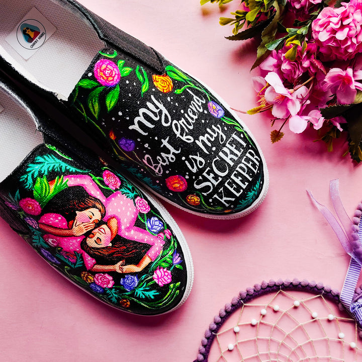Best Friend Forever Slipon - The Quirky Naari