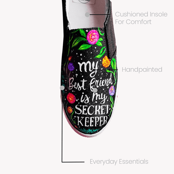 Best Friend Forever Slipon - The Quirky Naari