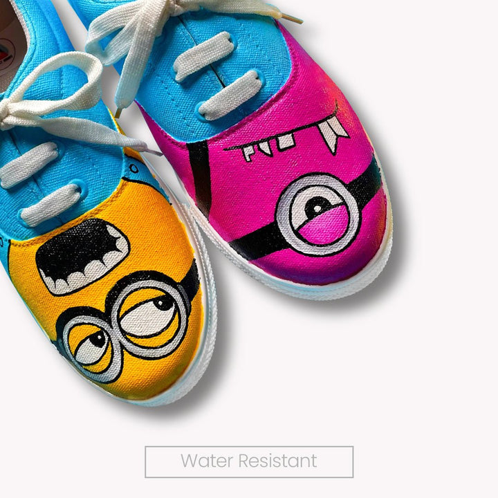 Crazy Minion Sneakers - The Quirky Naari